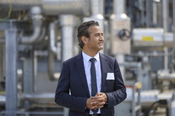 Oberhausen, North Rhine-Westphalia, Germany, Green hydrogen at Air Liquide, hydrogen production at
