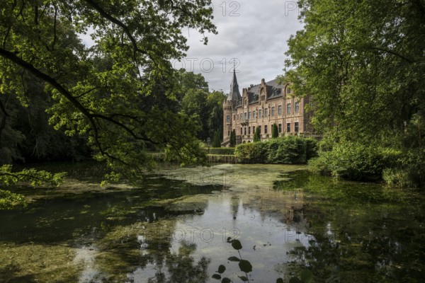Moated castle, Schloss Paffendorf, Bergheim, Rhine-Erft district, North Rhine-Westphalia, Germany,