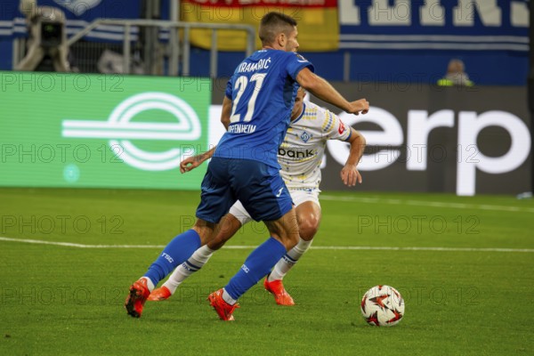 Football UEFA Europa League, 2024/25 season, matchday 2: TSG Hoffenheim v Dynamo Kiev. Picture: