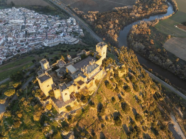 The impressive eighth-century Moorish castle of Almodóvar del Río perches high above the