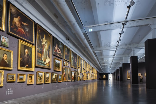 Anniversary exhibition on Caspar David Friedrich at the Albertinum. The painting The Cross in the
