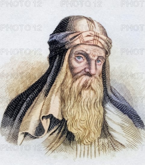 Basil of Caesarea, also known as Basil the Great, born 330, died 379. Bishop of Caesarea Mazaca in