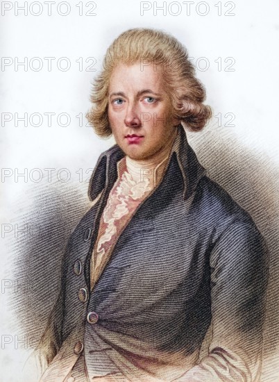 William Pitt, the Younger, 1759-1806, British Prime Minister 1783-1801 and 1804-1806, Historical,