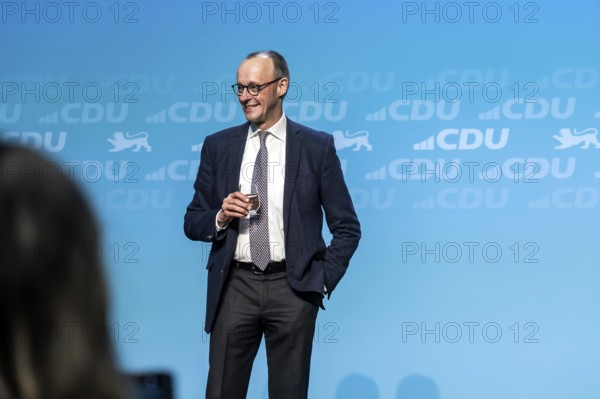 New Year's reception of the CDU with chancellor candidate Friedrich Merz in Künzelsau. The Federal