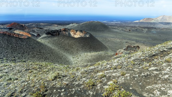 2016, Timanfaya National Park, Lanzarote, Fire Mountains of Timanfaya National Park, Montanas del