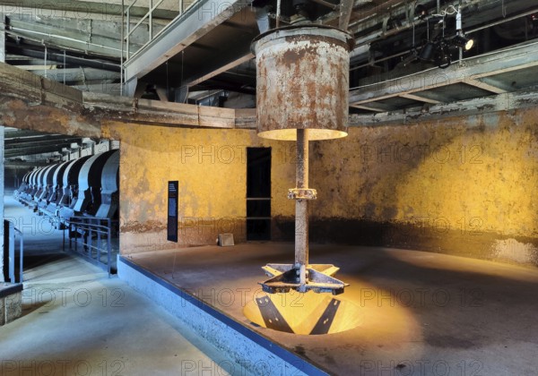 Ore processing facilities in the Rammelsberg Ore Mine Museum, UNESCO World Heritage Site, Goslar,