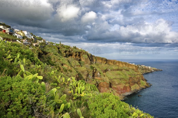 Ponta do Garajau viewpoint at the statue of Christ, Cristo Rei statue, cliffs, tourist attraction,