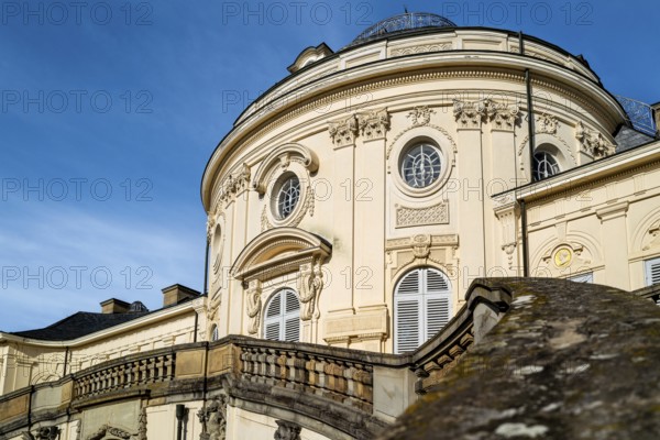 Solitude Palace in the Rococo architectural style (Johann Friedrich Weyhing, Philippe de La