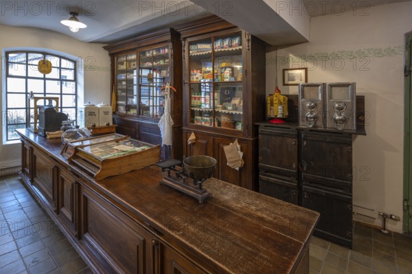 Former Thuringian drugstore from 1898, used as a corner shop from 1920 to 1960, now in the