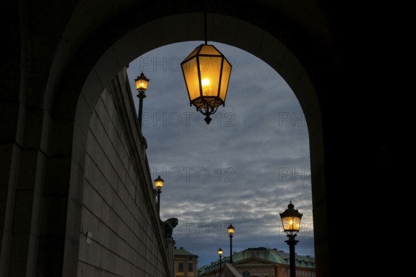 Lantern walk at the Royal Palace, Gamla Stan, city centre, city trip, travel, holiday, tourism,