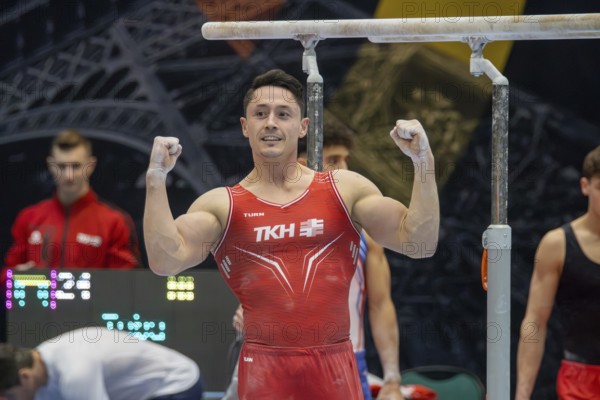 Olympic qualification in apparatus gymnastics in Rüsselsheim Picture: Andreas Toba after his