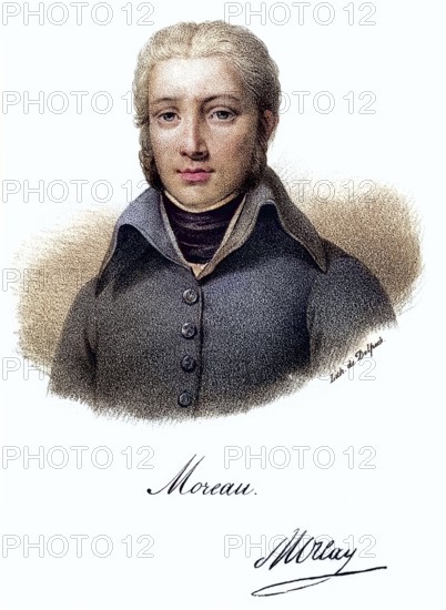 Jean Victor Moreau (1761-1813) French revolutionary soldier. Rejected the dictatorship, but