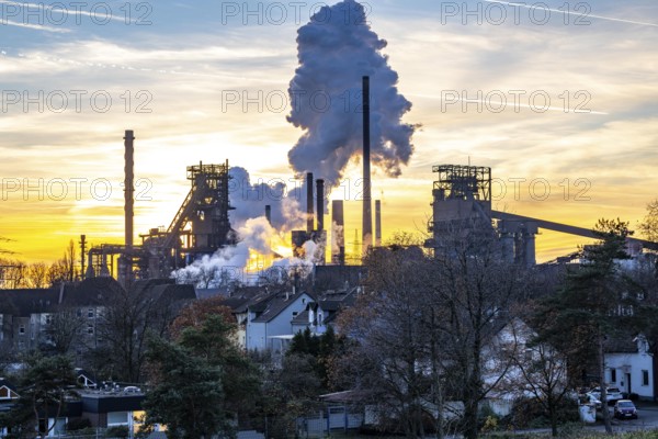 Blast furnace Schwelgern 1, Black Giant, Schwelgern 2 ThyssenKrupp Steel plant Schwelgern in