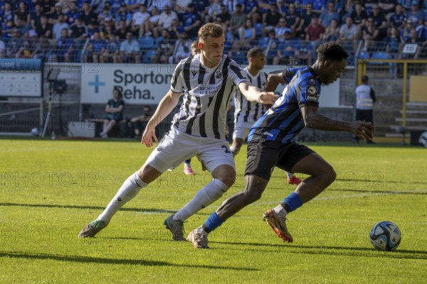 11.05.2024, Football 3rd division, Season 2023/24, Matchday 37: Waldhof Mannheim vs SV Sandhausen