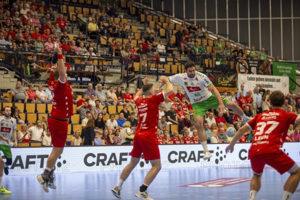 06.09.2024, 2nd HBL (German Handball League), Matchday 1: Eulen Ludwigshafen against GWD Minden