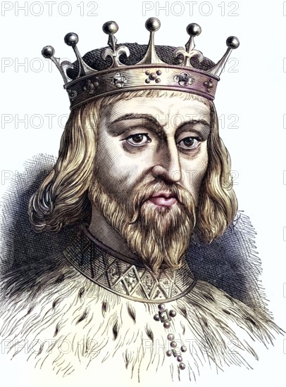 Henry II (1138-89) was King of England from 1154. First Plantagenet king of England. Wood