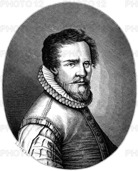 Composer and singer Ludwig Senfl or Sennfel (ca. 1490-1543), composer of masses, motets, songs,