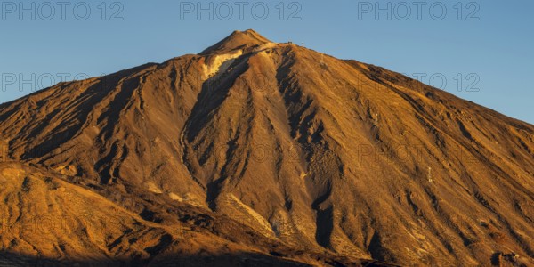 Panorama during the ascent to Alto de Guajara, 2715m, over the Teide National Park, Parque Nacional