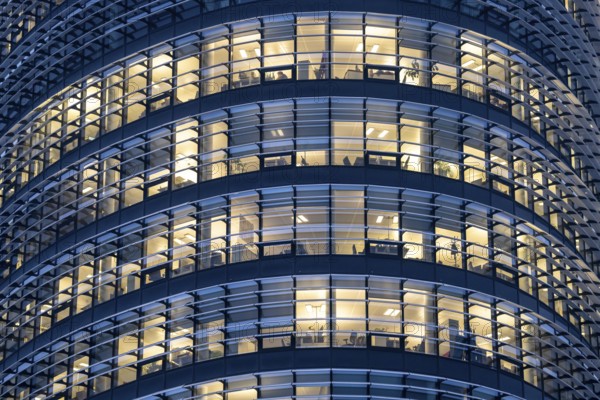 The company headquarters of Vodafone, in Düsseldorf-Heerdt, Vodafone-Campus, office tower, North