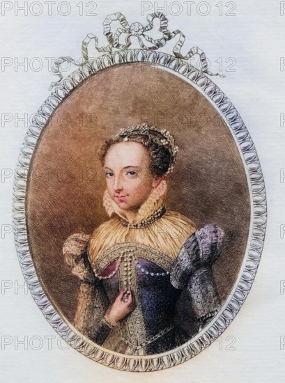 Catherine de Medici. Born Caterina Maria Romola of Medici. Queen of France 1519-189, woman of Henry
