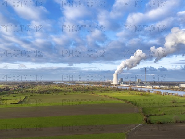 The STEAG coal-fired power plant Duisburg-Walsum, on the site of the former Walsum colliery, on the