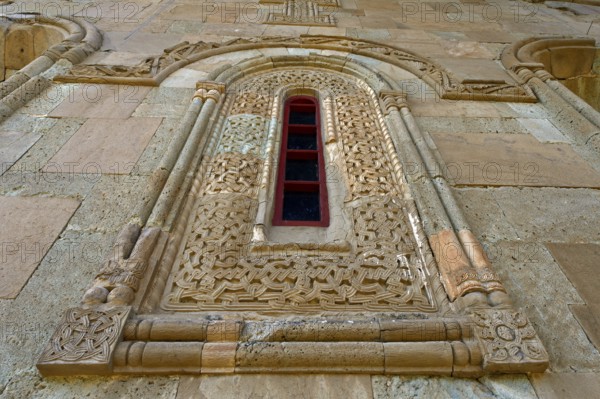 Main church in the Betania Monastery of the Nativity of the Holy Mother of God, window with