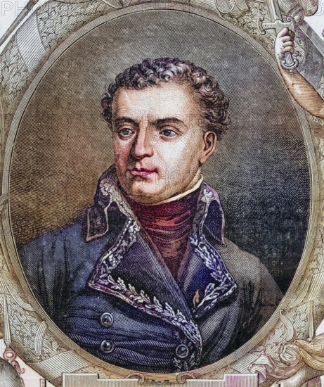 Dominique-Catherine Perignon, Marquis de Perignon, 1754-1818.General and Marshal of France,