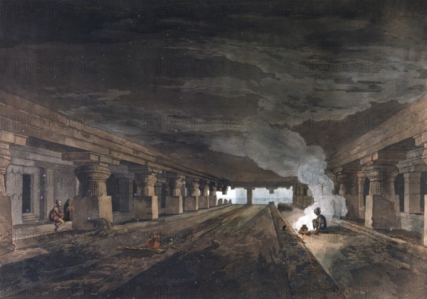 Dehr Warra. This single-storey excavation is located in the southernmost group of Buddhist caves