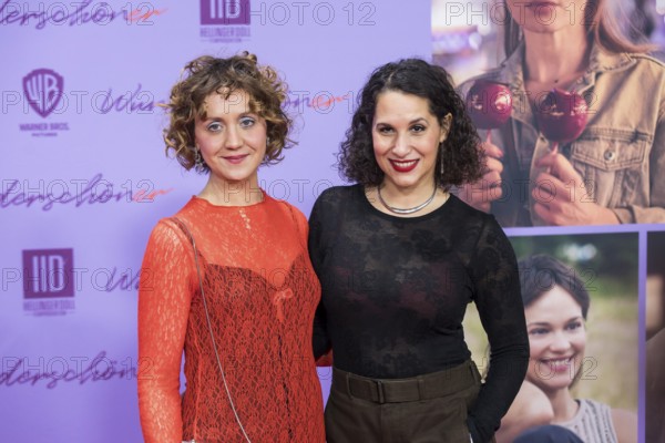 Anne Christine Römeth and Chryssanthi Kavazi at the premiere of the film Wunderschöner at Berlin's