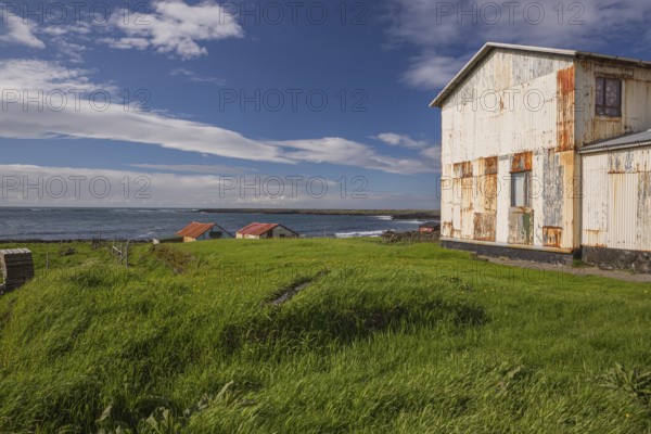 Farmhouse east of Grindavik, located on Reykjanes headland on the southwestern tip of