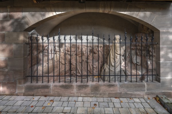 Depiction of the Mount of Olives at the Church of St Nicholas and St Ulrich, Kirchenberg 15,