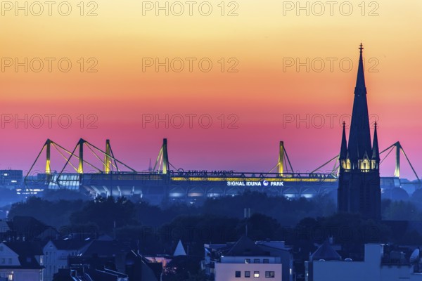 Dortmund, BVB Station, Borussia Dortmund, Signal Iduna Park, Dortmund, North Rhine-Westphalia,