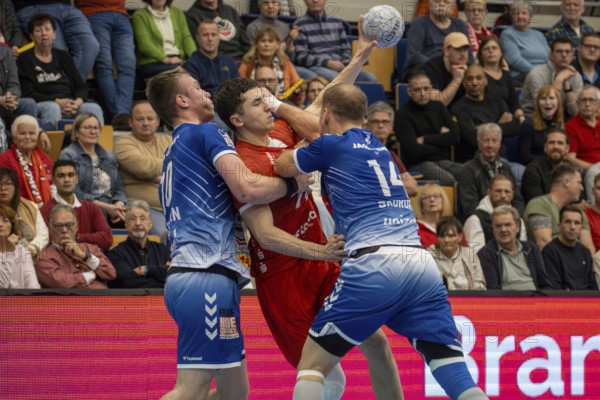 30.10.2024, 2nd HBL (German Handball League), Matchday 10: Eulen Ludwigshafen against VfL