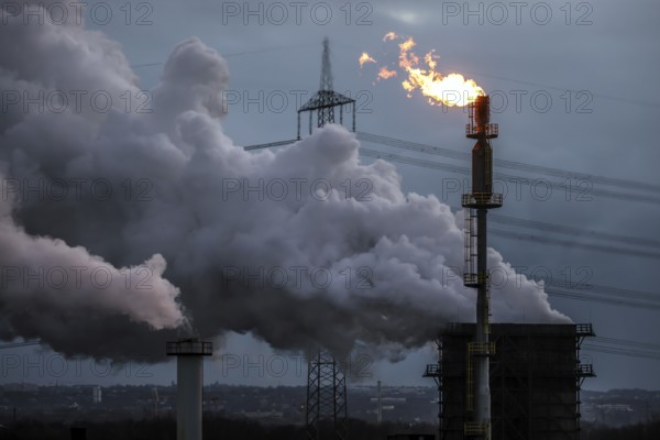 Bottrop, North Rhine-Westphalia, Germany, The Prosper coking plant is one of three operating coking