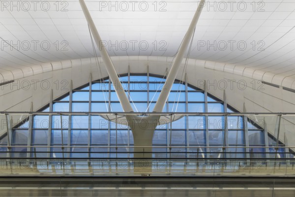 Abu Dhabi Airport, Zayed International Airport with passengers. The new Terminal A has a capacity