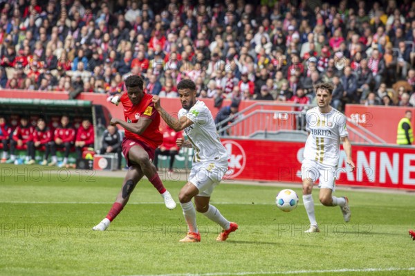 20.04.2024, Football 2nd Bundesliga, Season 2023/24, Matchday 30: 1. FC Kaiserslautern vs SV Wehen