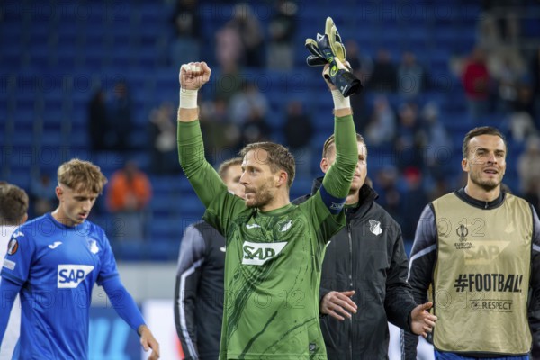 Football UEFA Europa League, 2024/25 season, matchday 2: TSG Hoffenheim v Dynamo Kiev. Great joy