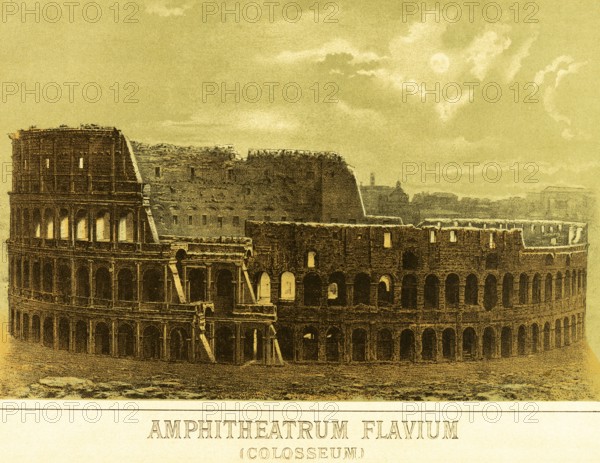 Amphiteatrum Flavium, Colosseum, amphitheatre, built 72-80 AD, entertainment, fun, cruelty, Ancient