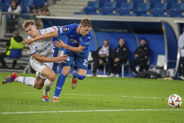 Football UEFA Europa League, 2024/25 season, matchday 2: TSG Hoffenheim v Dynamo Kiev. Picture: