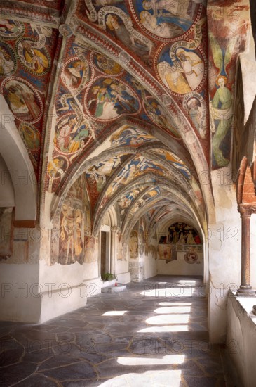 Frescoes in the cloister, Cathedral of the Assumption of Mary and St. Cassian, Bressanone