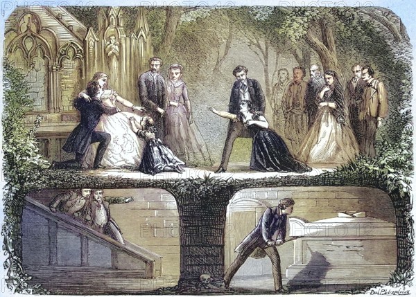 Theatre of Ambiguous Comedy, The Sacrifice, drama in five acts and eight pictures by Theodore