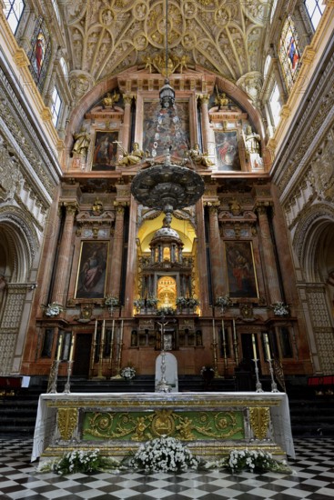 Altar of the Mezquita, Mosque–Cathedral of Córdoba, Cathedral of Our Lady of the Conception,