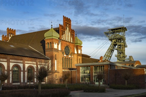 The disused coal mine and museum Zeche Zollern in Dortmund, part of the Route of Industrial