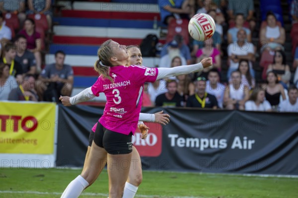 Fistball (woman) : TSV Dennach against TV Jahn Schneverdingen (IFA 2024 Fistball World Tour Finals