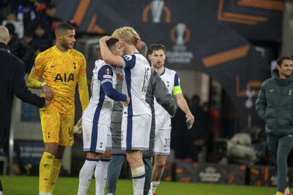 Football UEFA Europa League, 2024/25 season, matchday 7: TSG Hoffenheim v Tottenham Hotspur.