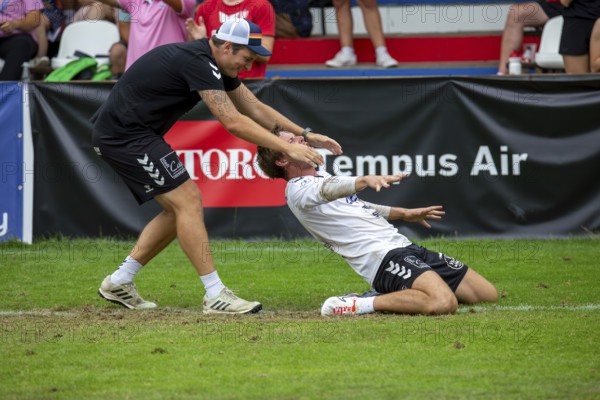Fistball: TSV Pfungstadt against Union Tigers Vöcklabruck (IFA 2024 Fistball World Tour Finals