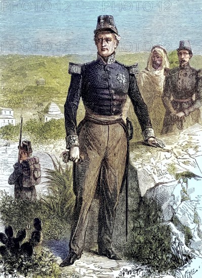 Thomas Robert Bugeaud, marquis de la Piconnerie, duc d'Isly (15 October 1784) (10 June 1849) was