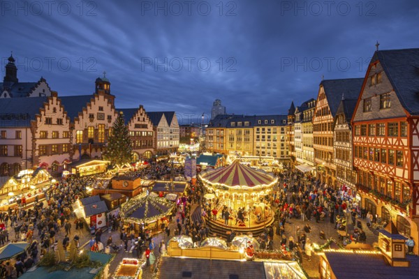The Frankfurt Christmas Market was officially opened on 25 November 2024 with the switching on of