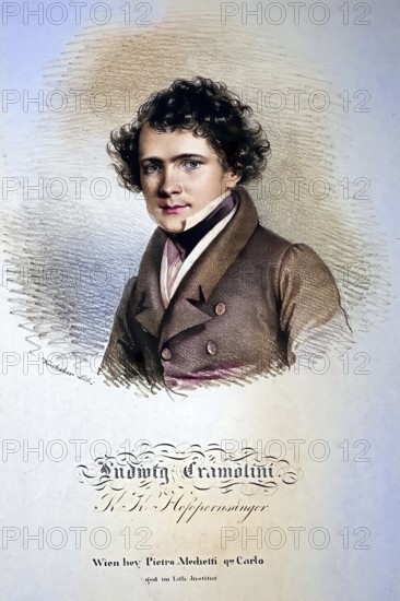 Ludwig Joseph Cramolini, actually Ludwig Joseph Kramolin (20 March 1805 in Vienna, Austrian Empire
