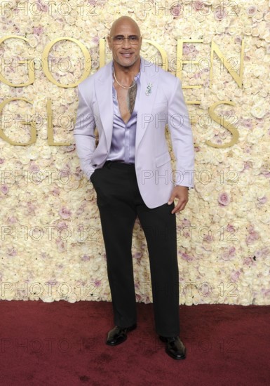 Dwayne Johnson at the 82nd Annual Golden Globe Awards held at the Beverly Hilton Hotel in Beverly
